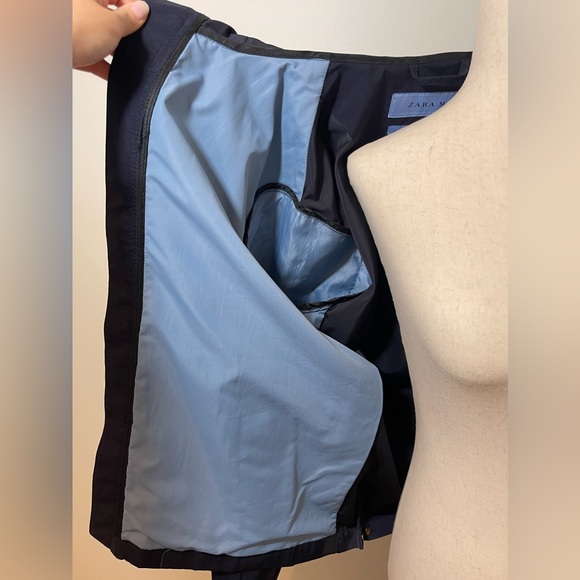 Zara Men Blue Jacket - Picture 8 of 9